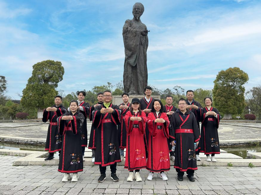 知行合一 | 廣州盈豐科技開展“重走陽明路，追尋良知學”主題內(nèi)訓活動